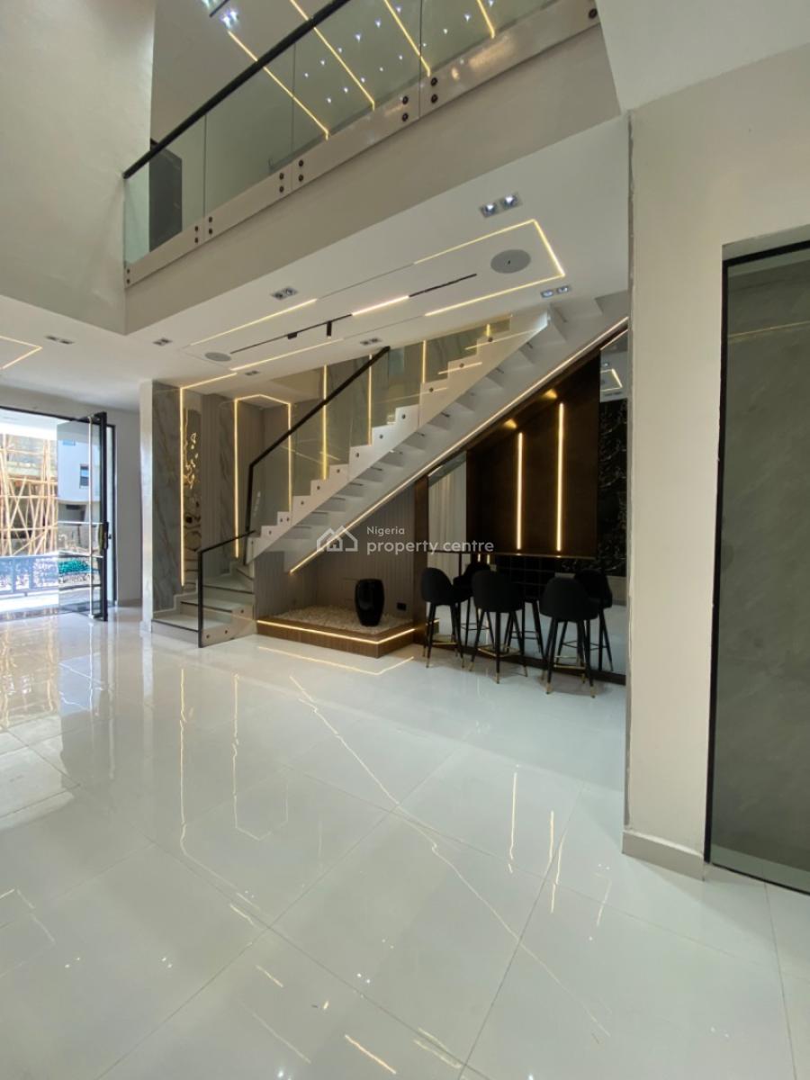 a Beautiful 5 Bedrooms Fully Detached Duplex with a Swimming Pool/gym, By Chevron,lekki Conservation- Call to Access Estate, Lekki Phase 2, Lekki, Lagos, Detached Duplex for Sale