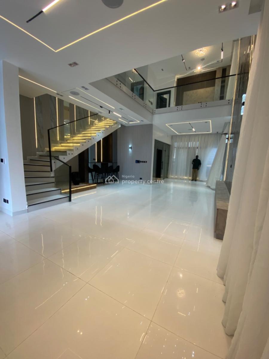 a Beautiful 5 Bedrooms Fully Detached Duplex with a Swimming Pool/gym, By Chevron,lekki Conservation- Call to Access Estate, Lekki Phase 2, Lekki, Lagos, Detached Duplex for Sale