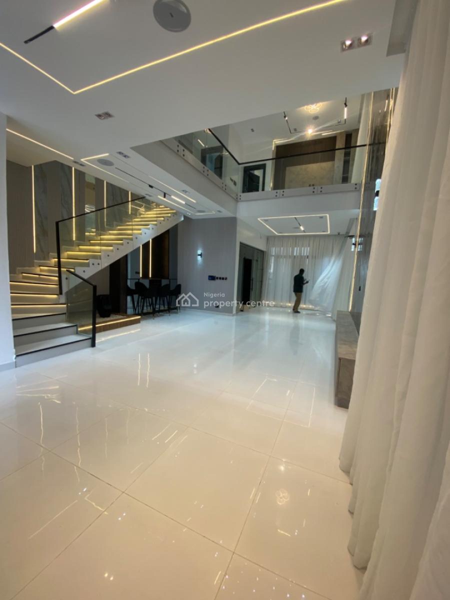 a Beautiful 5 Bedrooms Fully Detached Duplex with a Swimming Pool/gym, By Chevron,lekki Conservation- Call to Access Estate, Lekki Phase 2, Lekki, Lagos, Detached Duplex for Sale