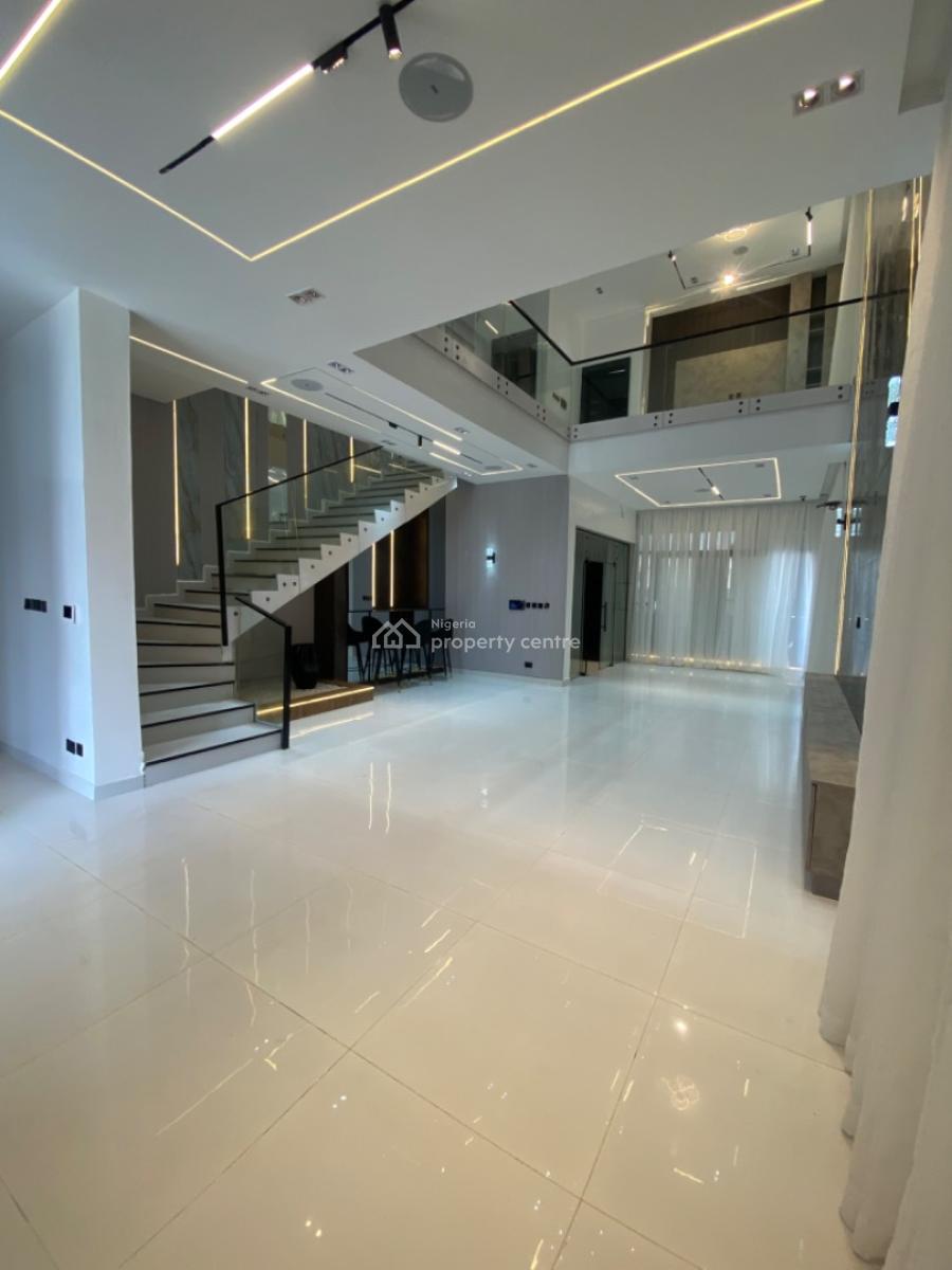 a Beautiful 5 Bedrooms Fully Detached Duplex with a Swimming Pool/gym, By Chevron,lekki Conservation- Call to Access Estate, Lekki Phase 2, Lekki, Lagos, Detached Duplex for Sale