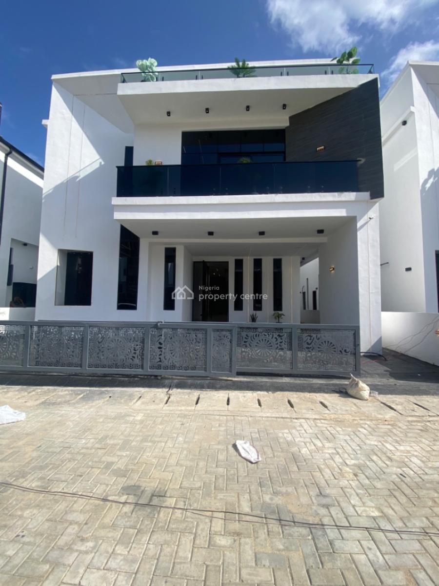 a Beautiful 5 Bedrooms Fully Detached Duplex with a Swimming Pool/gym, By Chevron,lekki Conservation- Call to Access Estate, Lekki Phase 2, Lekki, Lagos, Detached Duplex for Sale