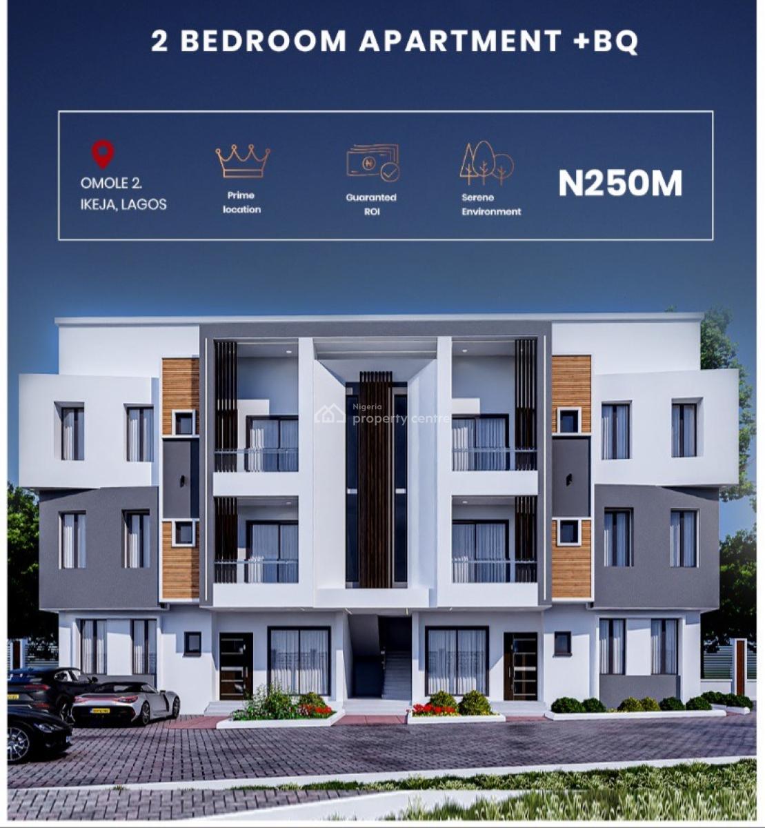 Luxury Off-plan Apartments & Duplexes in Omole Phase 2 Ikeja, Omole  Phase2, Ikeja Lagos, Omole Phase 2, Ikeja, Lagos, Block of Flats for Sale