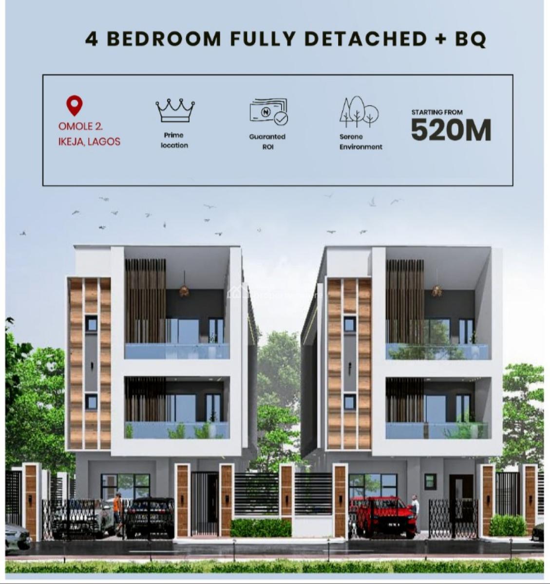 Luxury Off-plan Apartments & Duplexes in Omole Phase 2 Ikeja, Omole  Phase2, Ikeja Lagos, Omole Phase 2, Ikeja, Lagos, Block of Flats for Sale