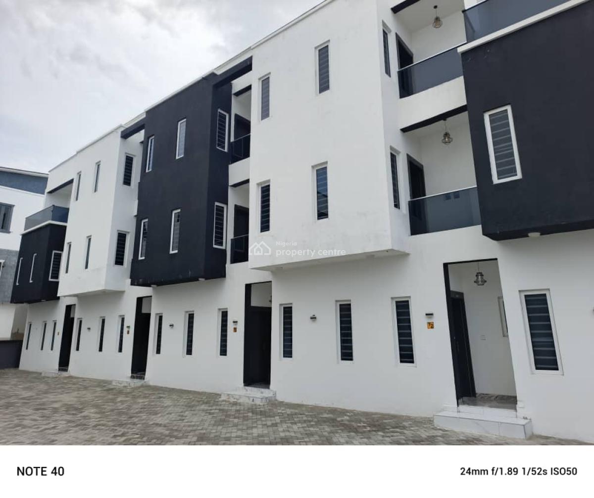 4- Bedroom Terrace Duplex with One Room Bq, Off Freedom Way, Ikate Elegushi, Lekki, Lagos, Terraced Duplex for Rent