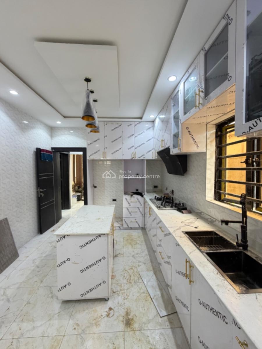 Contemporary 5 Bedroom Duplex with Swimming Pool and Security House, Gra Phase 1, Magodo, Lagos, Detached Duplex for Sale