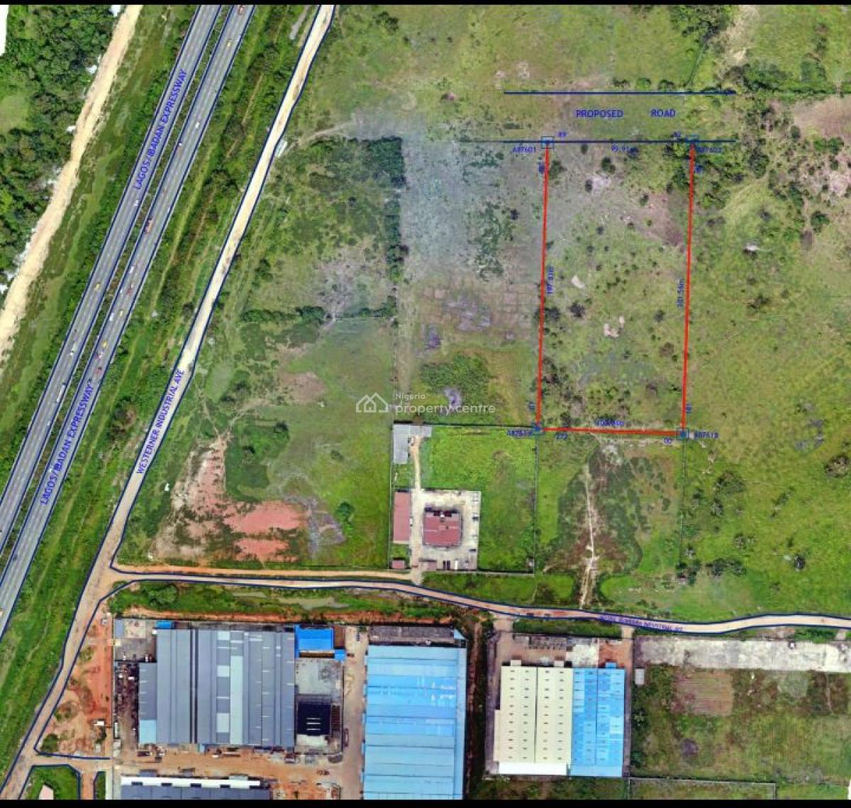5 Acres Land Along Lagos-ibadan Expressway, Off Westerner Industrial Avenue, Isheri Olofin, Alimosho, Lagos, Mixed-use Land for Sale