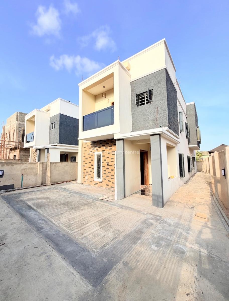 Exquisite 4 Bedroom Fully Detached Duplex with a Room Bq, Ogba, Fagba, Agege, Lagos, Detached Duplex for Sale
