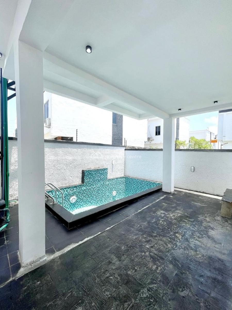 Self Serviced 5 Bedroom Spacious Detached Duplex with Pool and Bq, Sangotedo, Ajah, Lagos, Detached Duplex for Sale