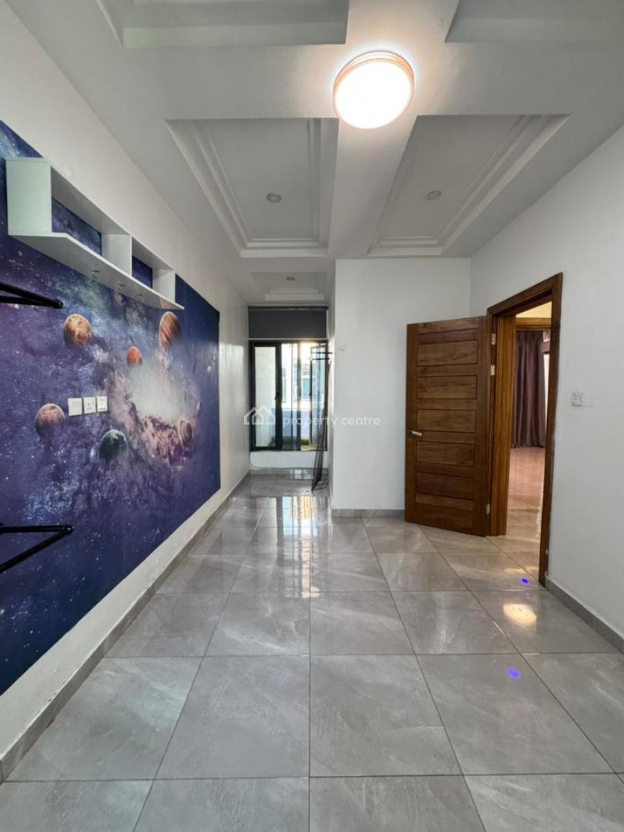 Luxury 4 Bedroom Terrace with Bq  Nt: 18m per Annum  Agency 10% Lega, Ikate, Lekki, Lagos, Terraced Duplex for Rent