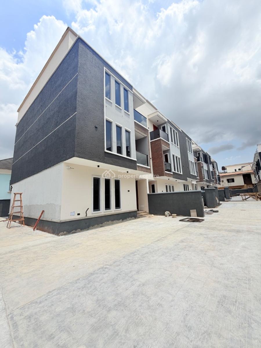 Luxury 4 Bedroom Terrace Duplex with a Room Bq, Opebi, Ikeja, Lagos, Terraced Duplex for Sale