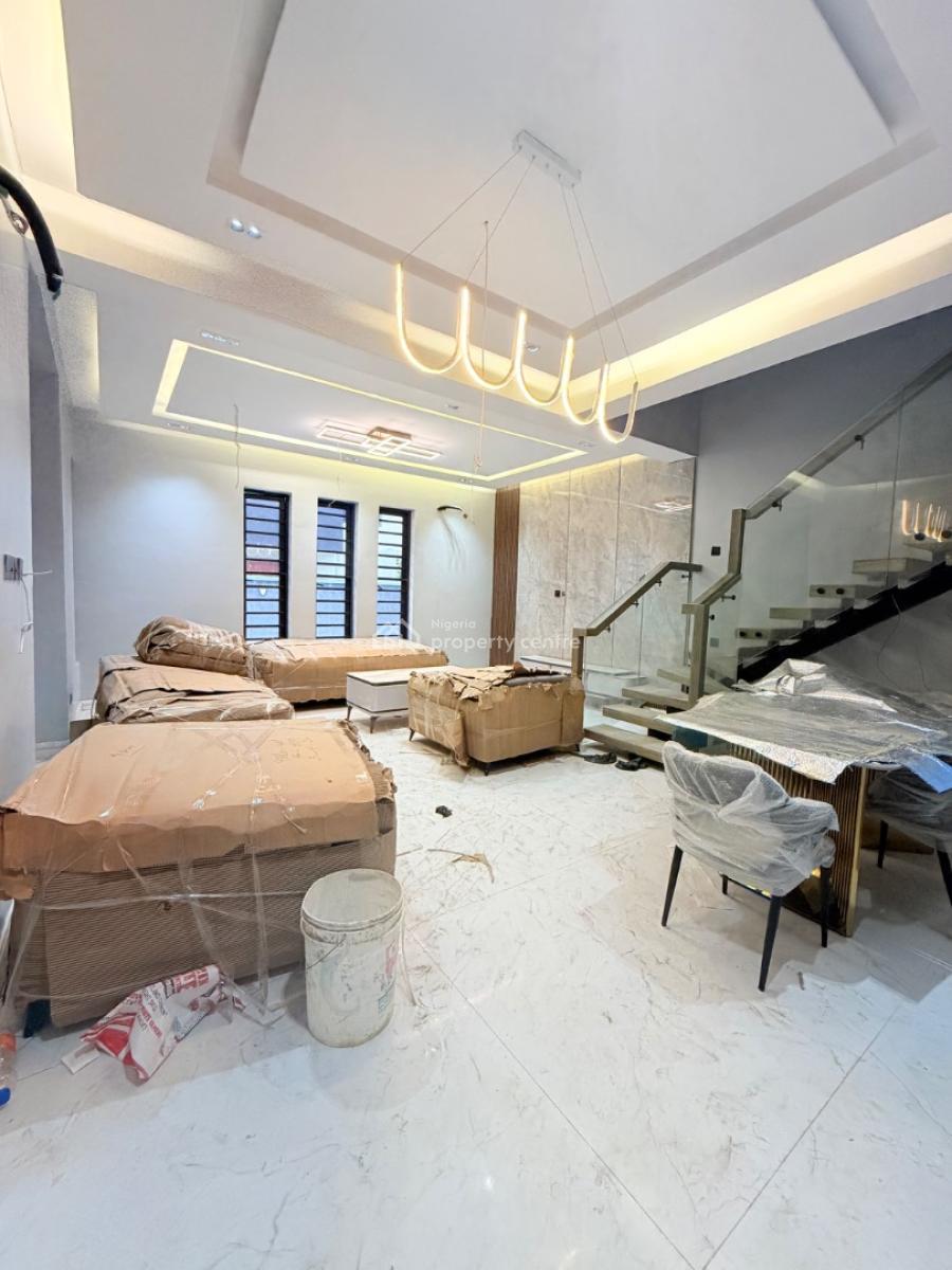 Luxury 4 Bedroom Terrace Duplex with a Room Bq, Opebi, Ikeja, Lagos, Terraced Duplex for Sale