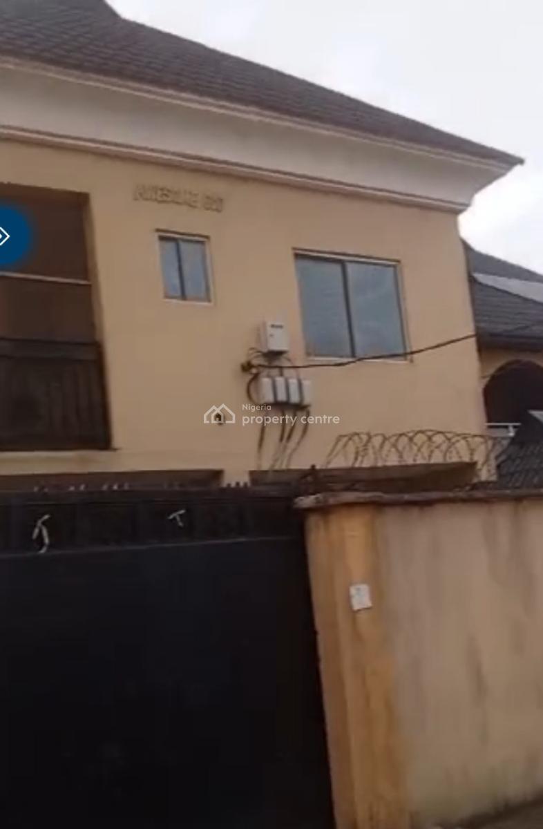 Block of 3no 2bedroom Flat and 1no Miniflat on Almost Half Plot of Lan, Sidikatu Otun Close Off Ajilekege Street Idimu Lagos.  Hakm, Idimu, Lagos, Block of Flats for Sale