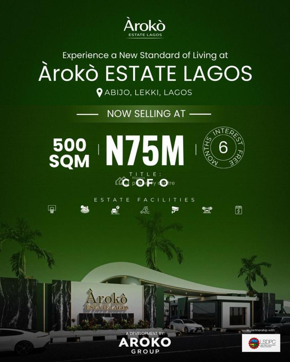 2-bedroom Fully-detached Bungalow + Bq + Private Garden, Aroko Estate Lsdpc, Abijo, Lekki, Lagos, Detached Bungalow for Sale