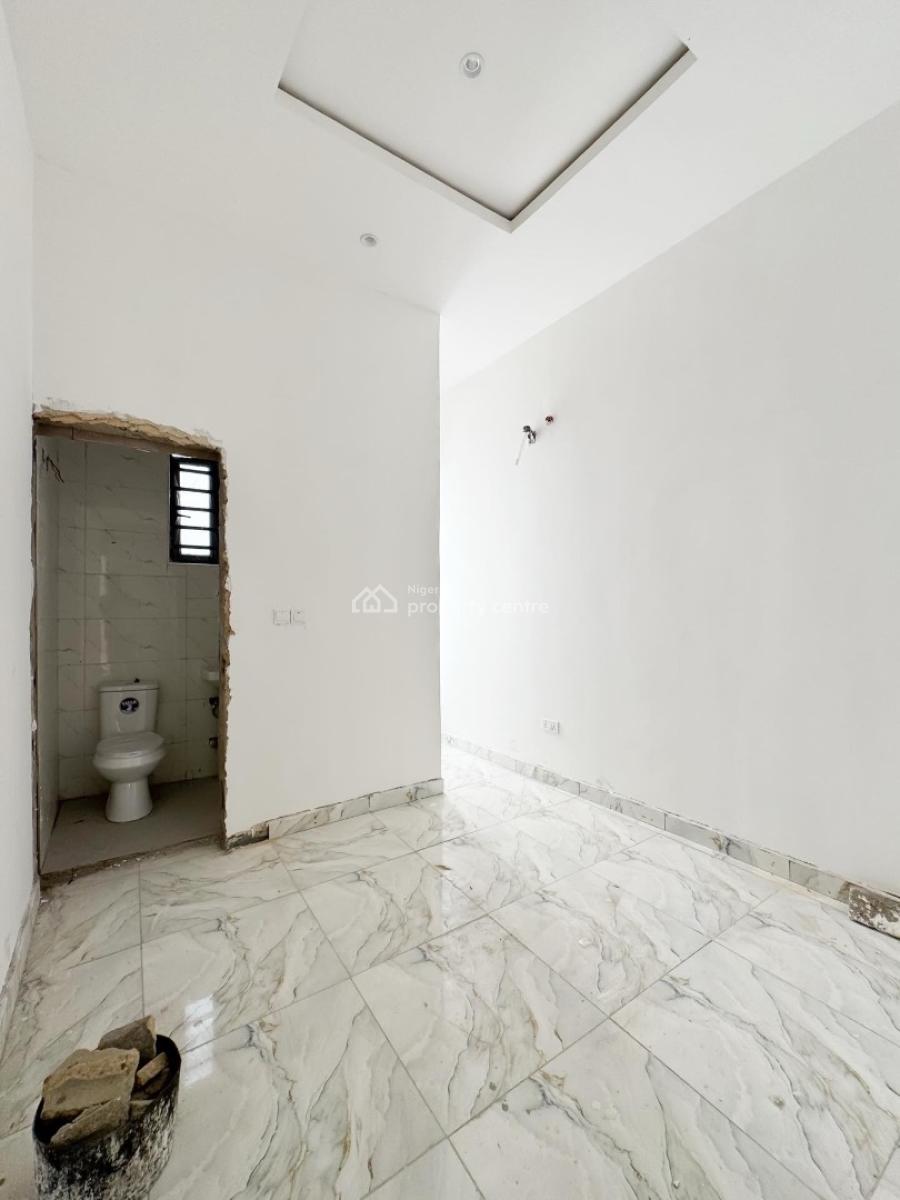 Newly Built 4 Bedroom Terrace with Swimming Pool and Bq, Geneal Paint, Ajah, Lagos, Terraced Duplex for Sale
