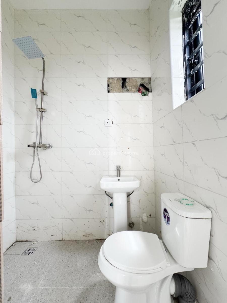 Newly Built 4 Bedroom Terrace with Swimming Pool and Bq, Geneal Paint, Ajah, Lagos, Terraced Duplex for Sale