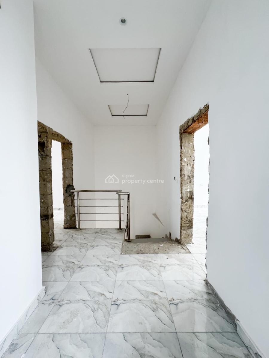 Newly Built 4 Bedroom Terrace with Swimming Pool and Bq, Geneal Paint, Ajah, Lagos, Terraced Duplex for Sale