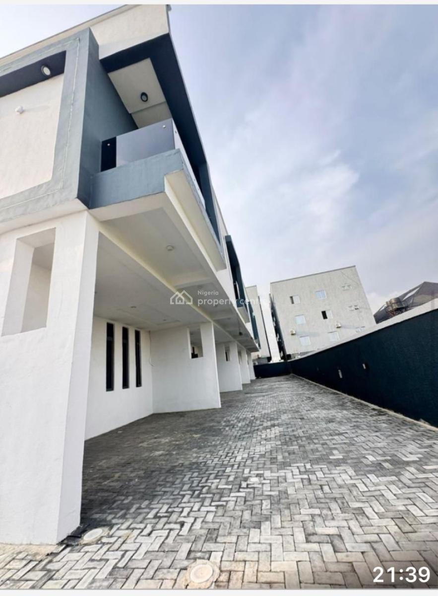 Nice Beand New Spacious 4 Bedroom Duplex Terrace  Self Service, Orchid Road Lekki, Lekki, Lagos, Terraced Duplex for Rent