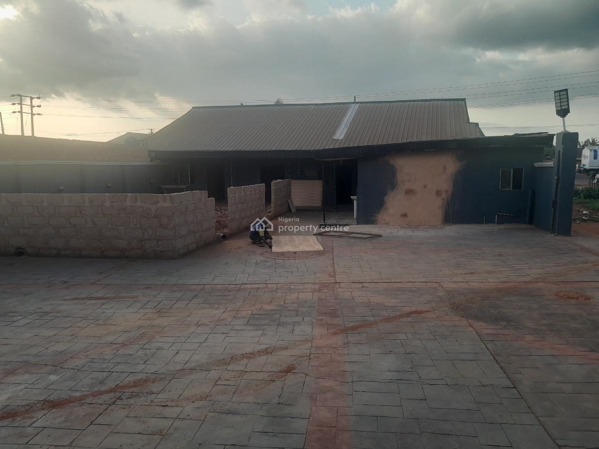 Fully Furnished New Hotel of 8masters Bedrooms 100ft By 200ft Land, Ever Busy 2+2 Junction, Along Aduwawa Road, Ikpoba Hill, Ramat Park, Benin, Oredo, Edo, Hotel / Guest House for Rent