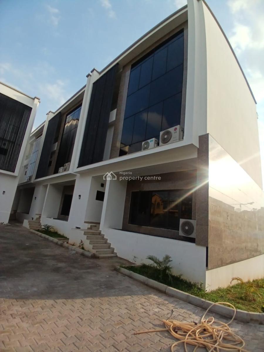 Beautifully Designed 3 Bedroom Terraced Duplex with 2 Rms Bq & Pool, Asokoro District, Abuja, Terraced Duplex for Rent