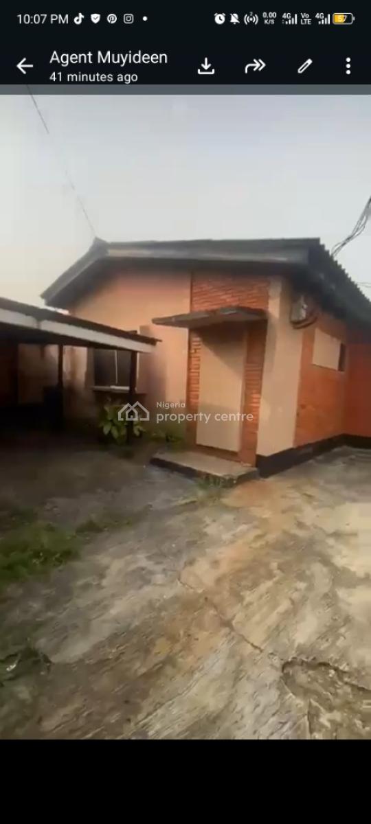 4 Bedroom Detached Bungalow, Bode Thomas, Surulere, Lagos, Detached Bungalow for Sale