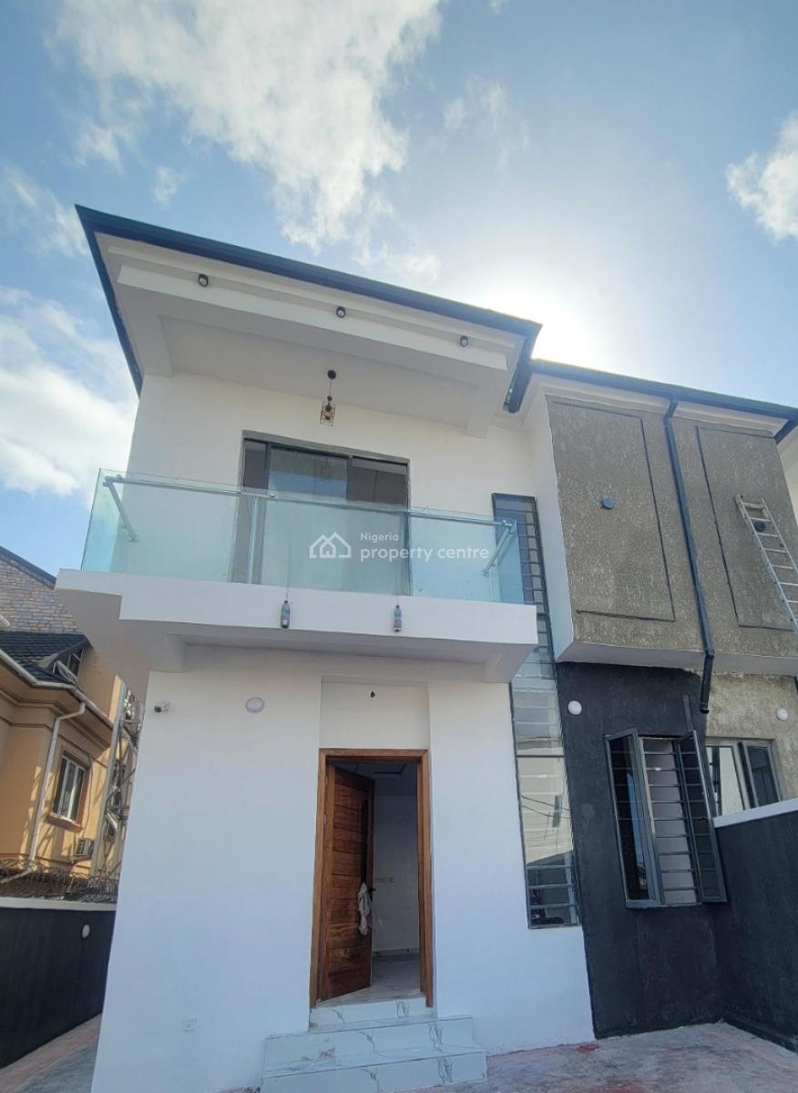 Standard and Spacious 4bedroom Semi Detached Duplex, East Estate, Agungi, Lekki, Lagos, Semi-detached Duplex for Rent