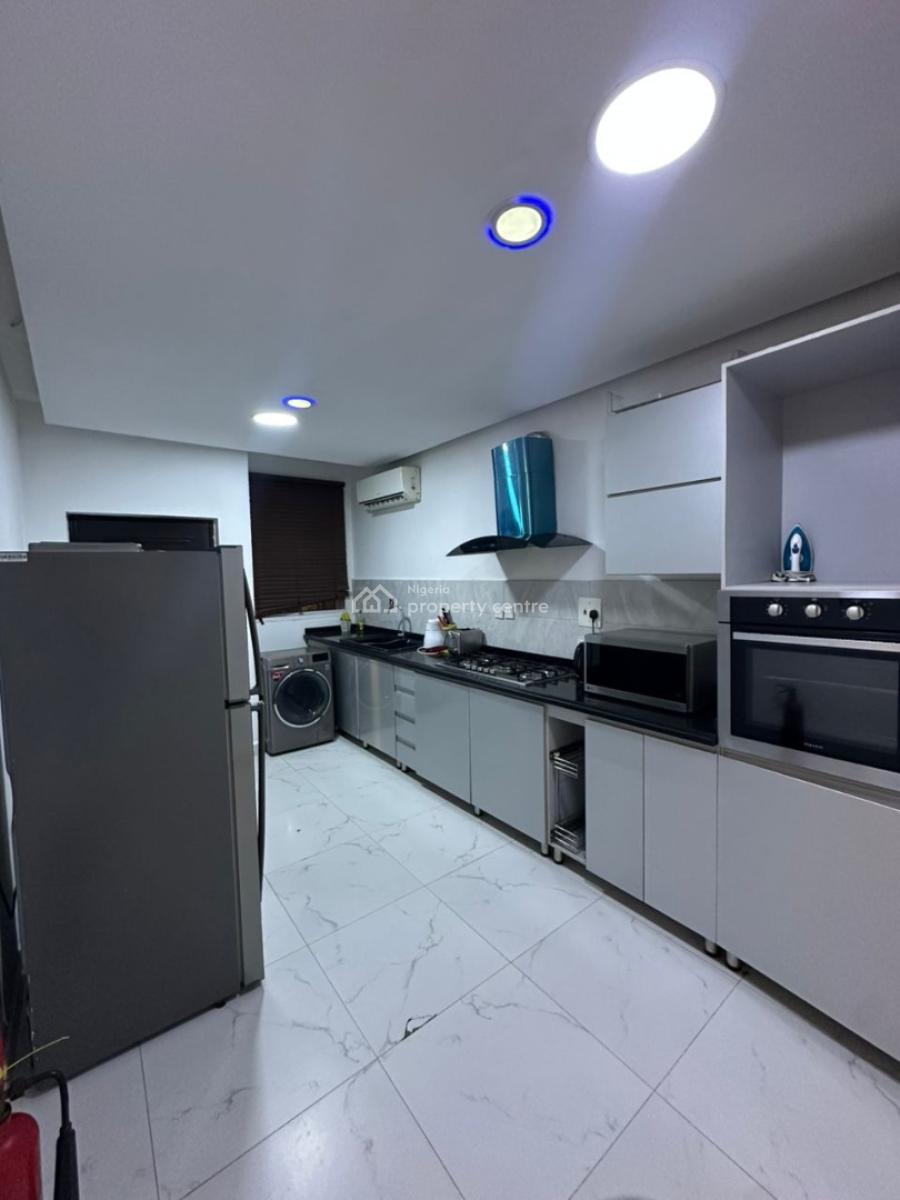 Luxury Fully Furnished 3-bedroom Apartment on The 1st Floor ., Banana Island, Ikoyi, Lagos, Flat / Apartment for Rent