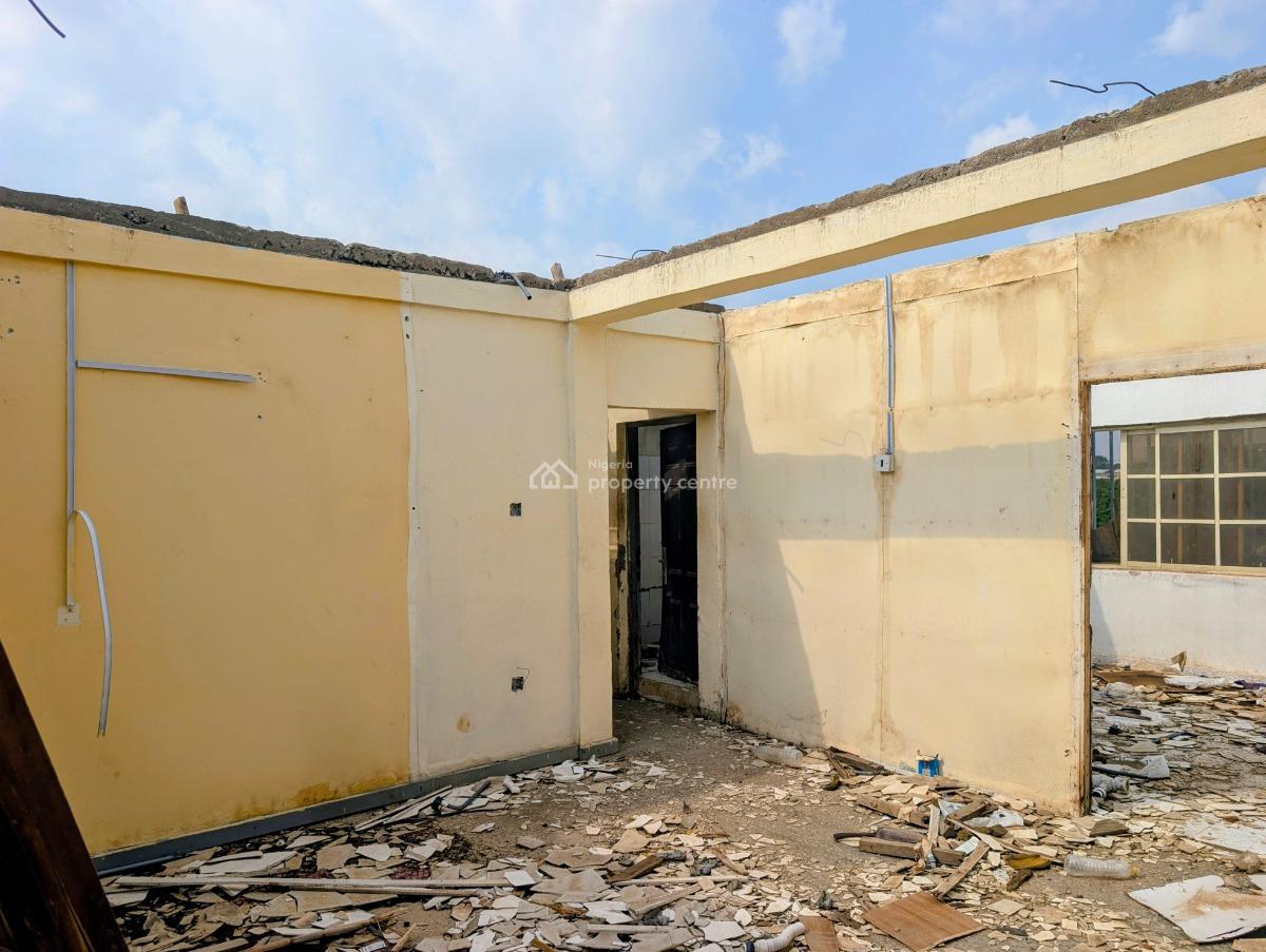 3bed Room Uncompleted Old Government House Wuse Zone 7, Zone 7, Zone 7, Wuse, Abuja, Flat / Apartment for Sale
