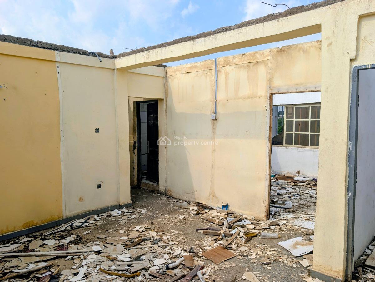 3bed Room Uncompleted Old Government House Wuse Zone 7, Zone 7, Zone 7, Wuse, Abuja, Flat / Apartment for Sale