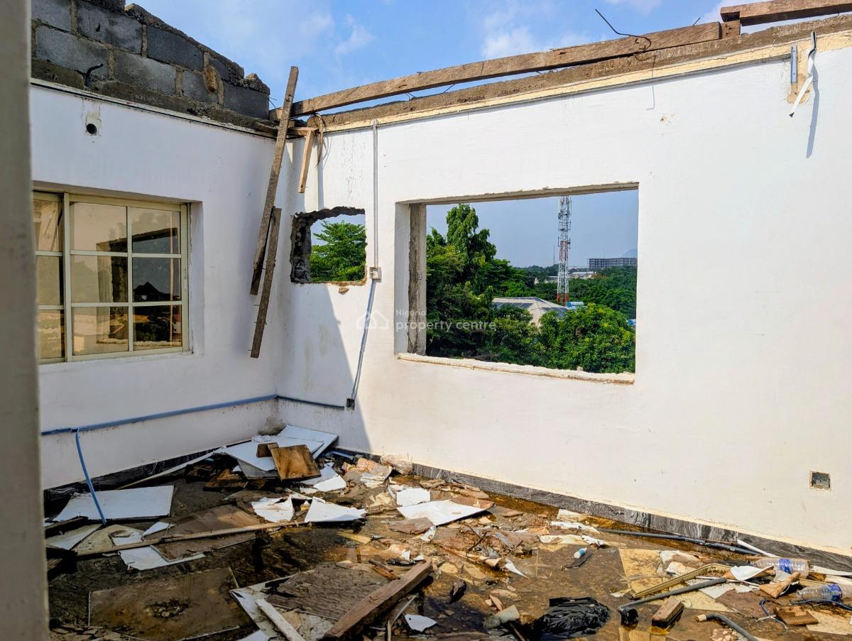 3bed Room Uncompleted Old Government House Wuse Zone 7, Zone 7, Zone 7, Wuse, Abuja, Flat / Apartment for Sale
