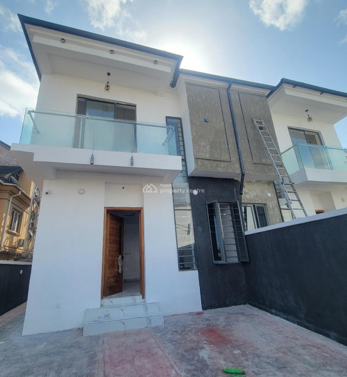 Standard 4 Bedroom Semi Detached Duplex, Alabalubu Estate, Agungi, Lekki, Lagos, Semi-detached Duplex for Rent