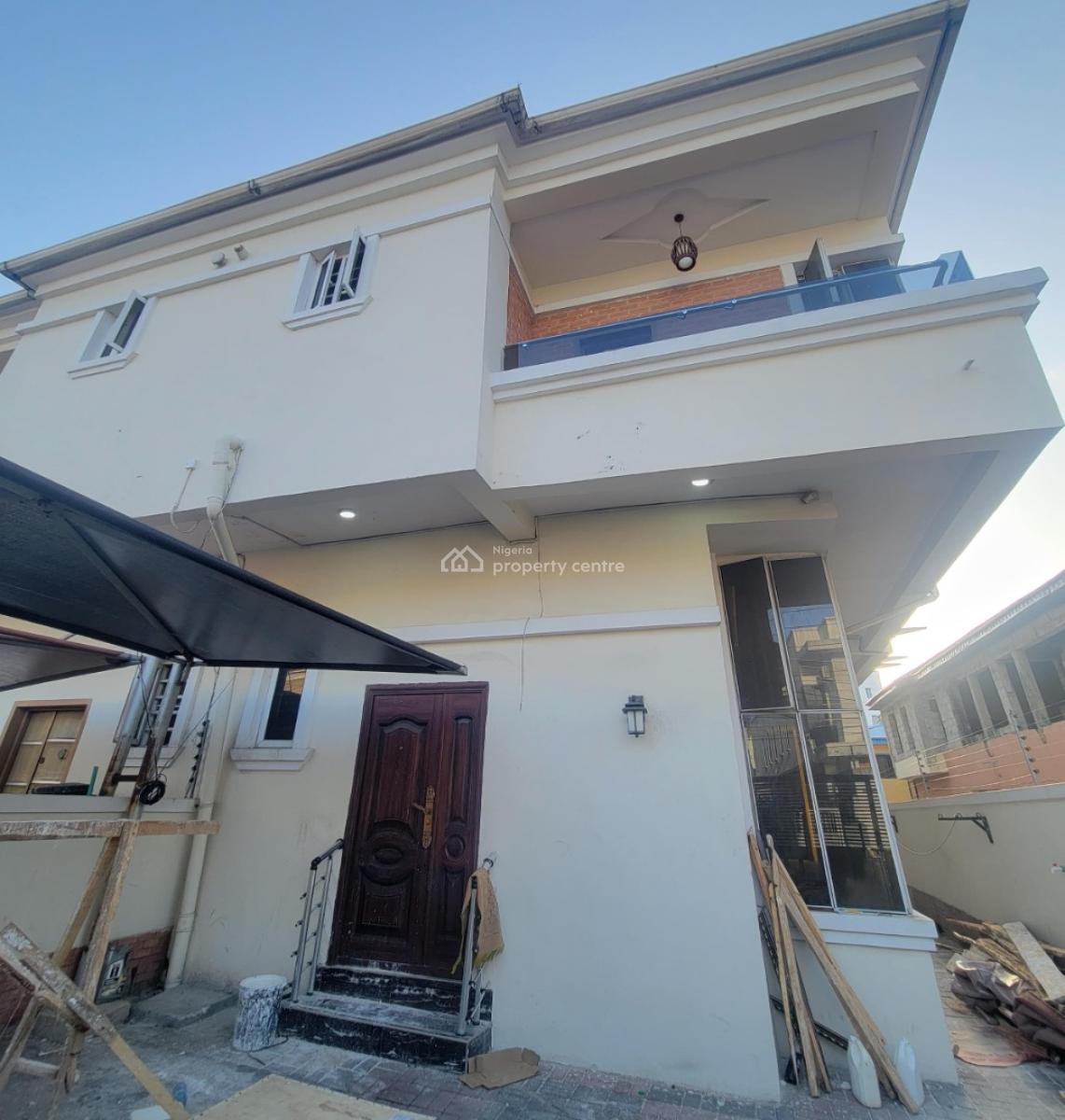 Spacious and Standard 4bedroom Fully Detached Duplex with Bq, Osapa London, Lekki, Lagos, Detached Duplex for Sale