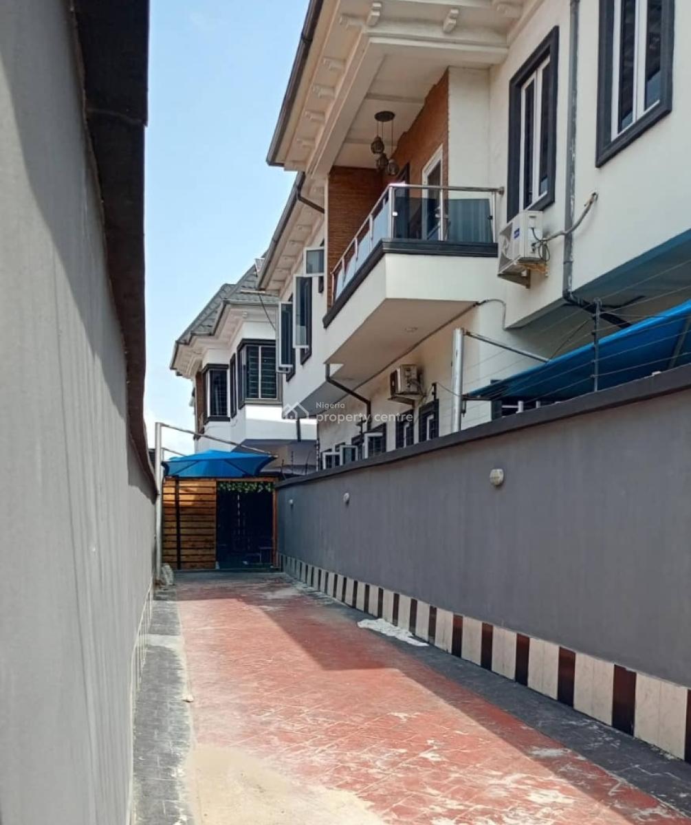 Furnished 5 Bedroom Fully Detached Duplex with Swimming Pool and Bq, Osapa London, Lekki, Lagos, Detached Duplex for Rent
