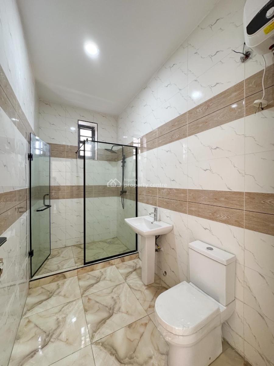 Newly Built 3 Bedroom Terrace Duplex with Bq, General Paint, Lekki, Lagos, Terraced Duplex for Sale