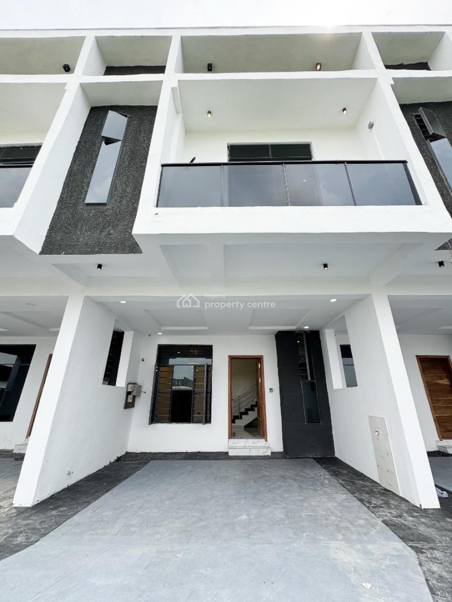 Newly Built 3 Bedroom Terrace Duplex with Bq, General Paint, Lekki, Lagos, Terraced Duplex for Sale