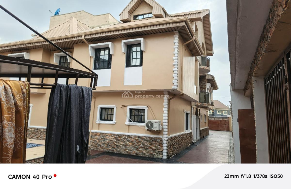 an Exquisitely Finished Luxury 5bedroom Fully Detached Duplex on 900sq, Off Market Square, Ago Palace, Ago Palace, Isolo, Lagos, Detached Duplex for Sale