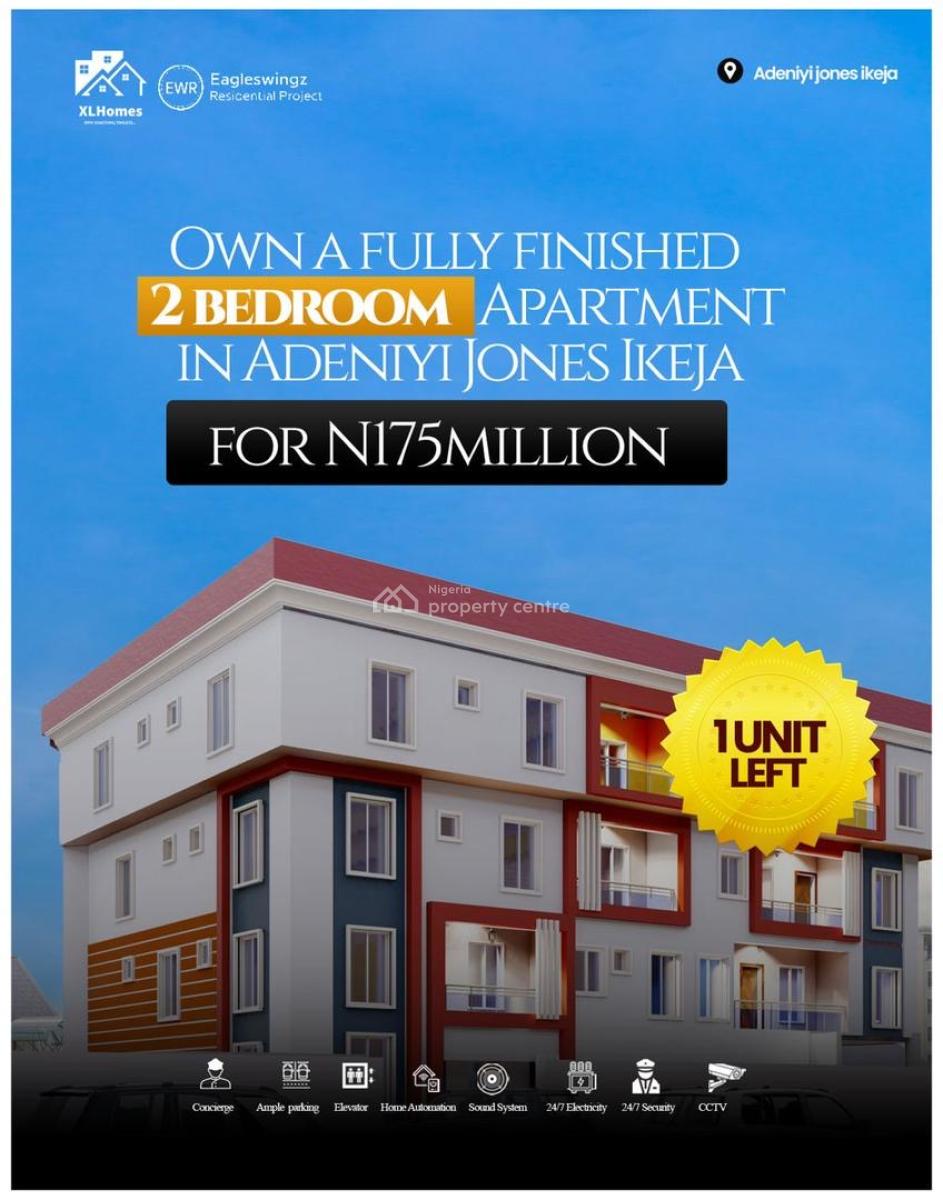 Fully Furnished 2-bedroom Airbnb Apartments Beside Lagos Country Club, Isaac John, Oduduwa Crescent, Thompson Avenue, Ajisafe, Icm, Adeniyi Jones, Ikeja, Lagos, Block of Flats for Sale
