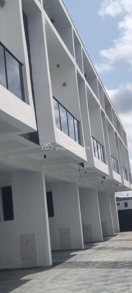 Newly Built 3 Bedrooms Terraced Duplex with a Bq, Abraham Adesanya, General Paint, Ajah, Lagos, Terraced Duplex for Sale