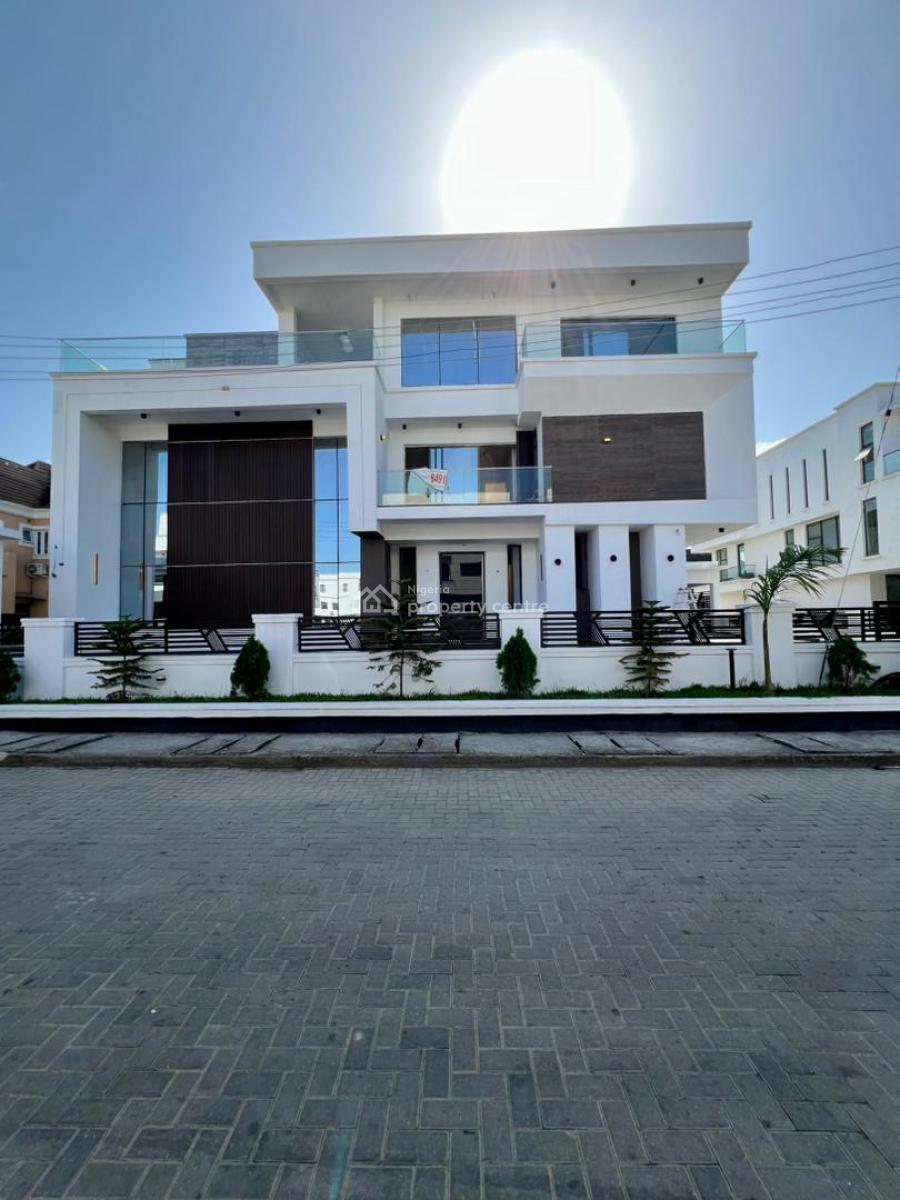 Outstandingly Finished 5 Bedroom Fully Detached Smart Home with, Pool, Osapa, Lekki, Lagos, Detached Duplex for Sale