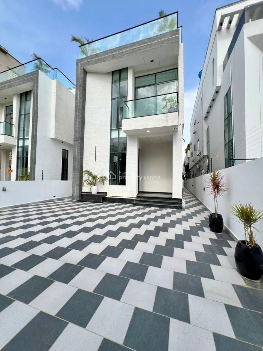 Luxury Smart 5 Bedroom Fully  Detached Home with Pool, Cinema, Gym, Osapa, Lekki, Lagos, Detached Duplex for Sale