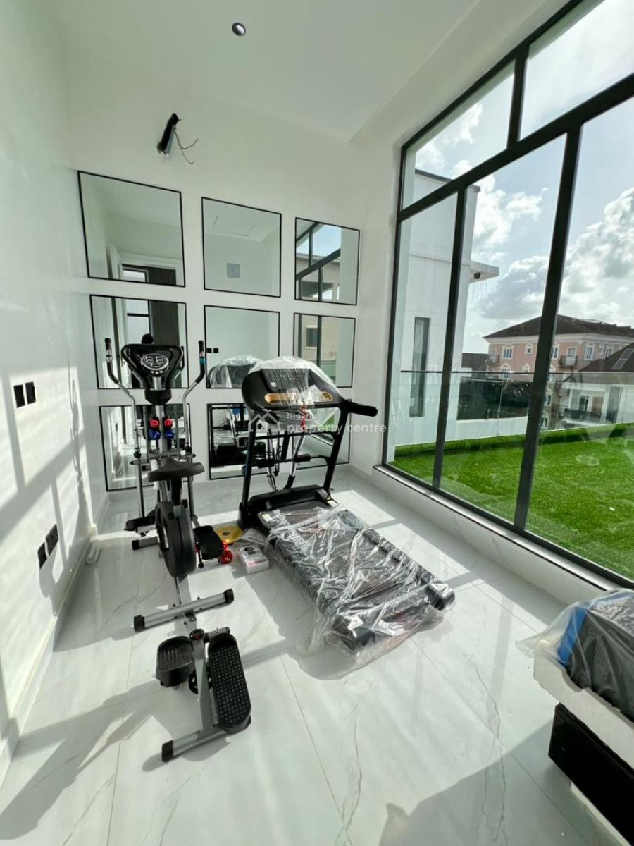Luxury Smart 5 Bedroom Fully  Detached Home with Pool, Cinema, Gym, Osapa, Lekki, Lagos, Detached Duplex for Sale