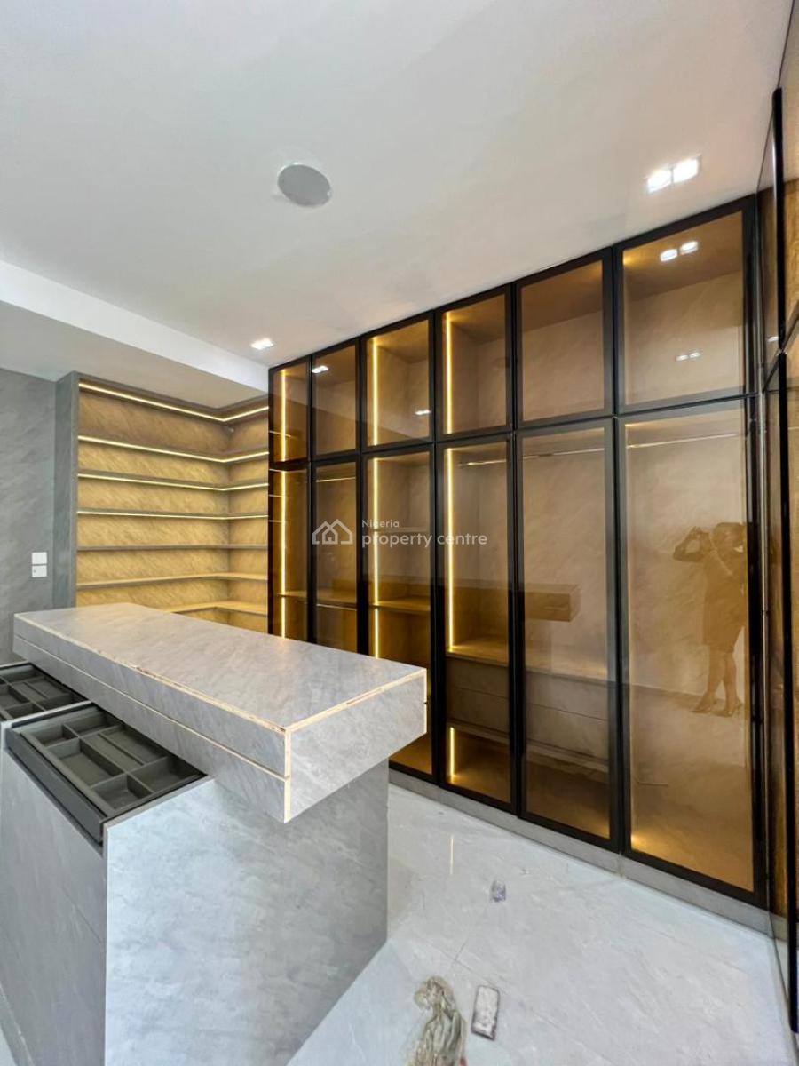 Exclusively Finished 5 Bedrooms Luxury Home with Elevator, Cinema, Swimming Pool, Ikoyi, Lagos, Detached Duplex for Sale