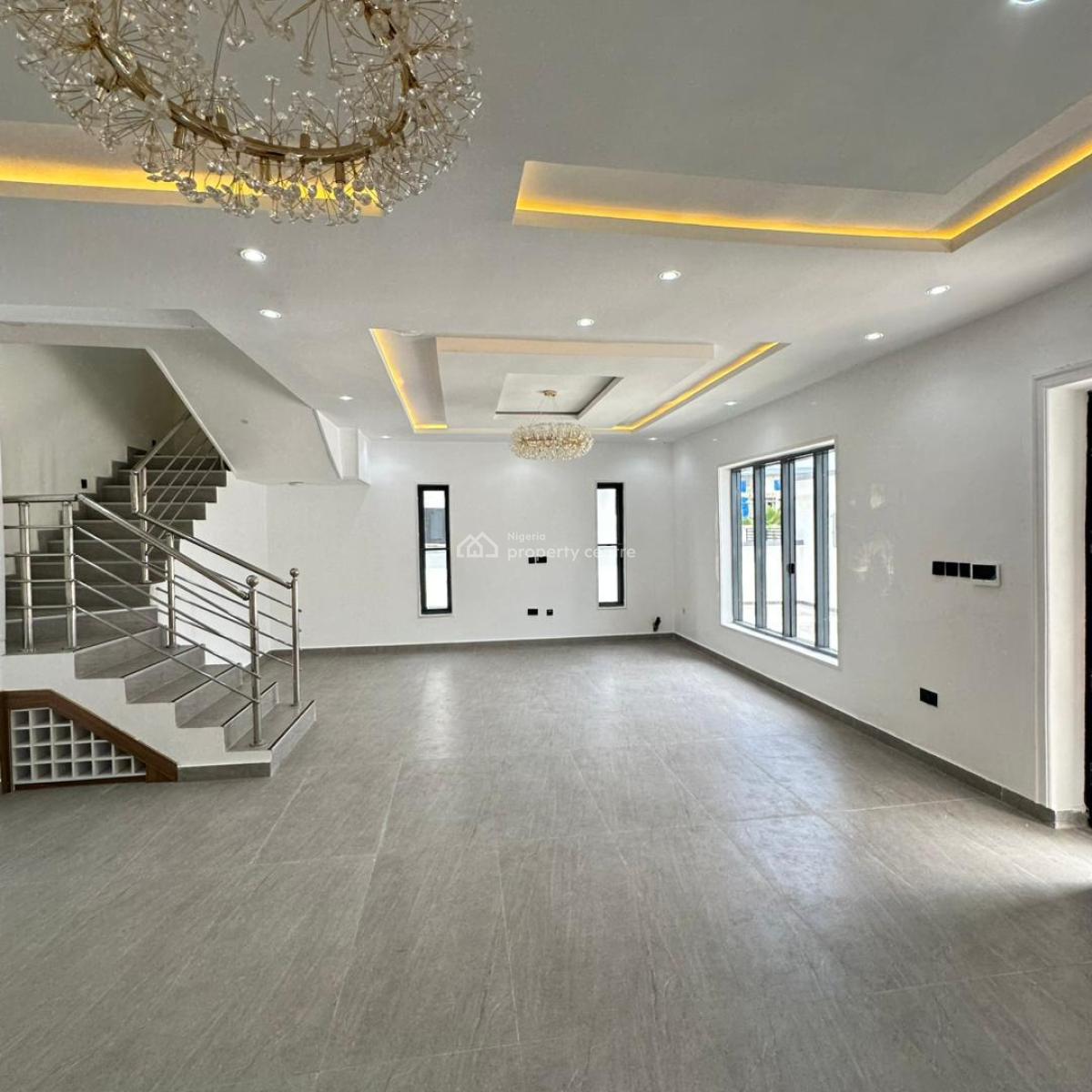 Exquisite 4 Bedroom Fully Detached Duplex with  Bq, Osapa, Lekki, Lagos, Detached Duplex for Sale