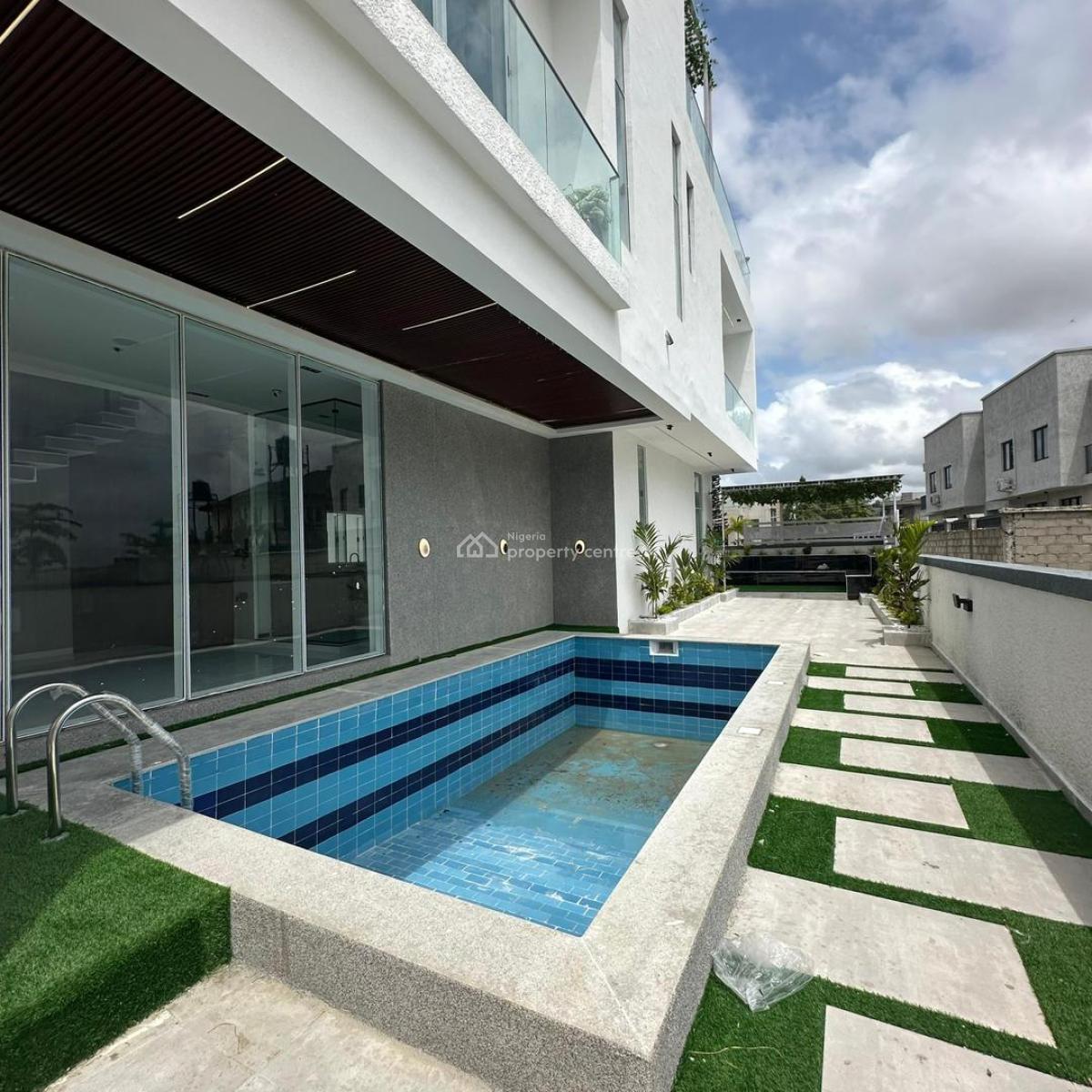 Exquisitely Finished Luxury 5 Bedroom Fully Detached Duplex with Bq, Ikate, Lekki, Lagos, Detached Duplex for Sale
