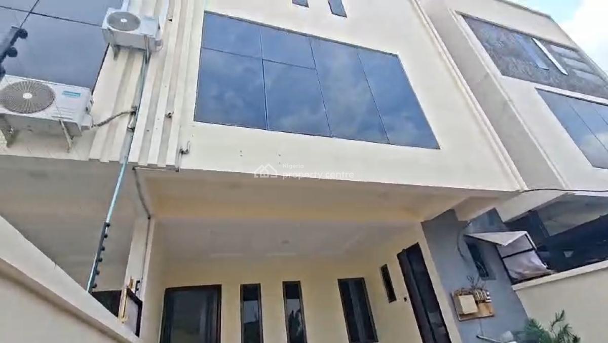 4 Bedroom Terraced Duplex Self Compound with Bq, Gra Phase 2, Magodo, Lagos, Terraced Duplex for Sale