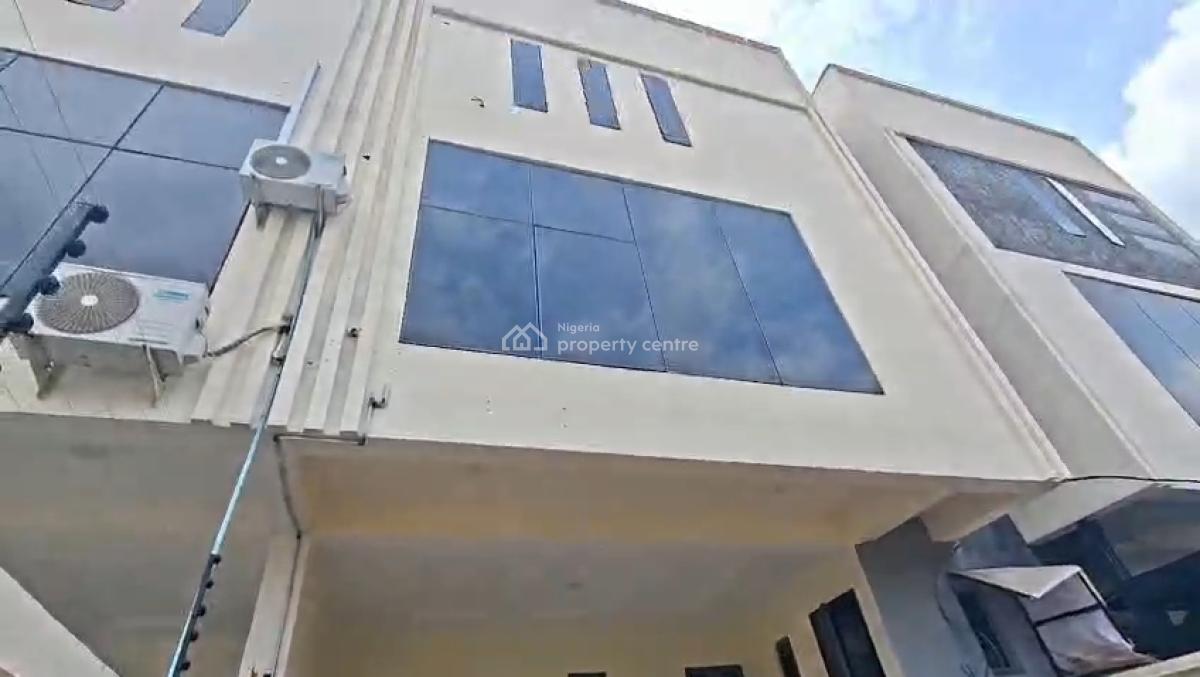 4 Bedroom Terraced Duplex Self Compound with Bq, Gra Phase 2, Magodo, Lagos, Terraced Duplex for Sale