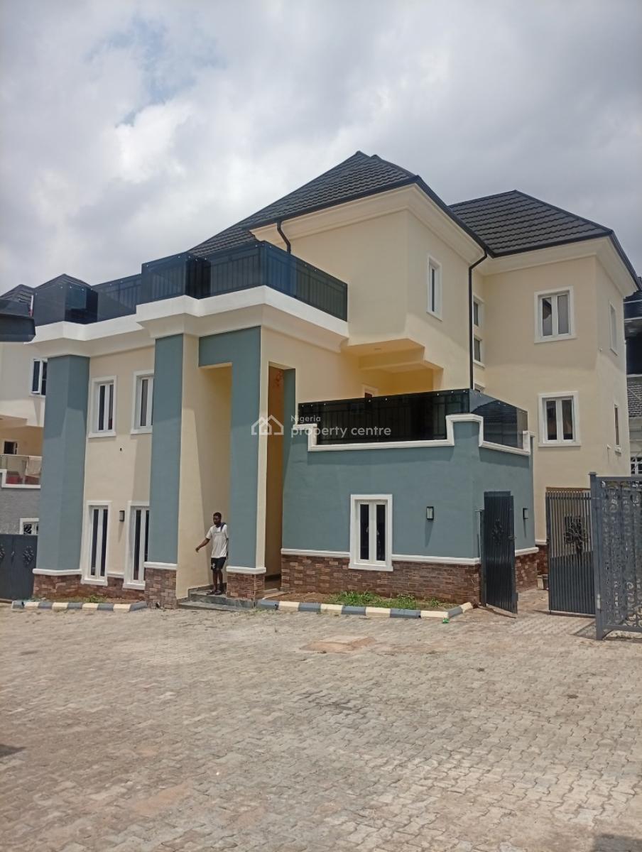 Well Designed and Newly Built 5 Bedroom Duplex with a Rom Self Contain, Asokoro District, Abuja, Semi-detached Duplex for Sale