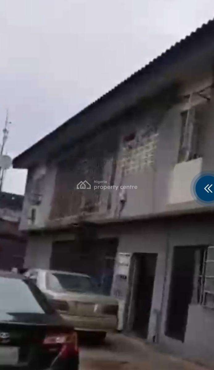 a Solid Renovatable Building 3 Bedroom Flat Block of 4 Flat in a Good, Off Irone Street Aguda Surulere., Surulere, Lagos, Block of Flats for Sale