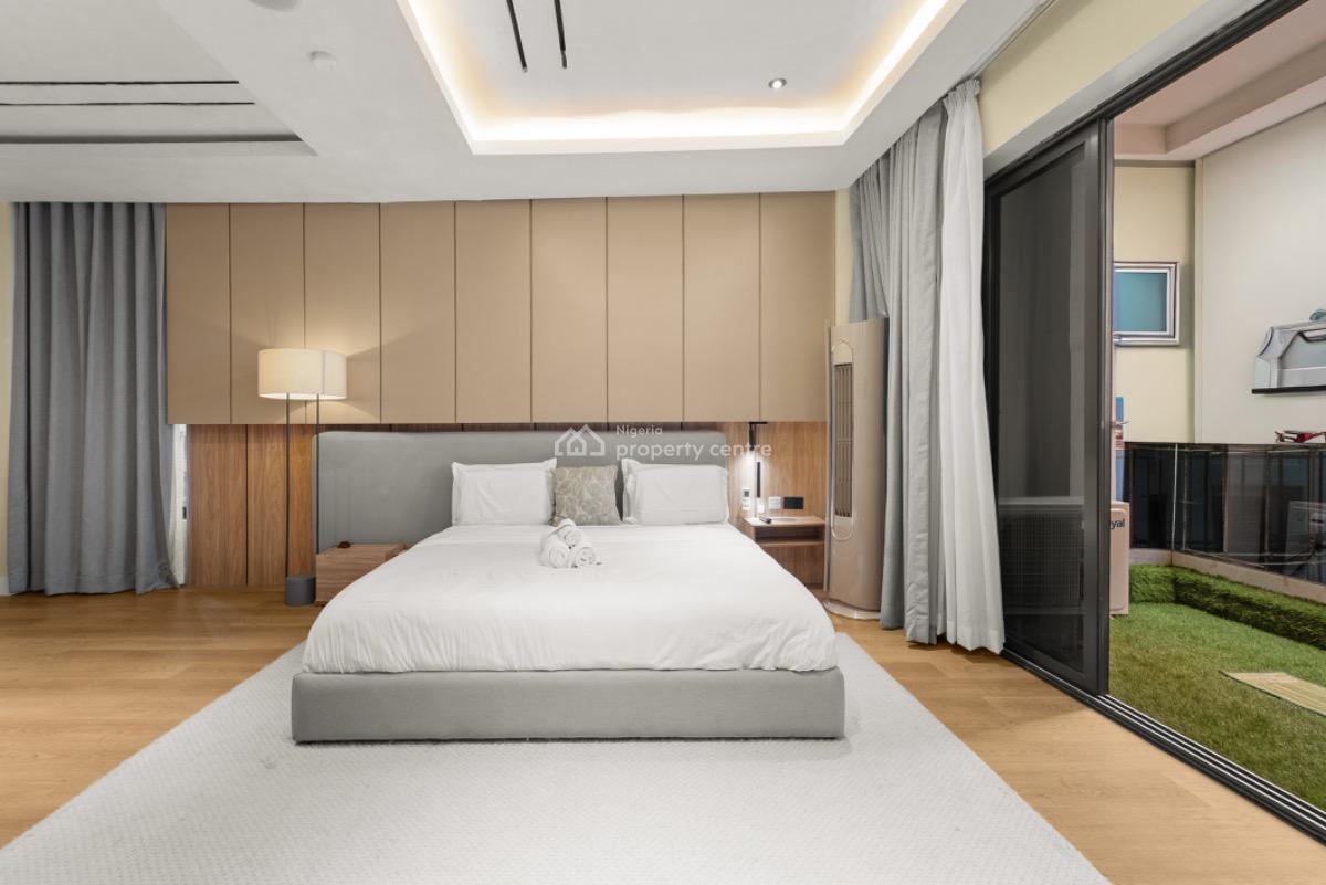 Aesthetically Detailed 3-bedroom Maisonette with Private Cinema, Lekki Phase 1, Lekki, Lagos, Flat / Apartment Short Let