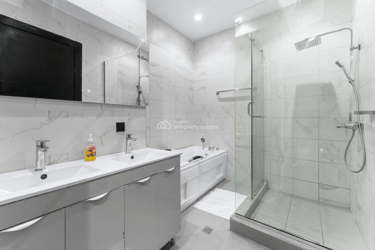 Aesthetically Detailed 3-bedroom Maisonette with Private Cinema, Lekki Phase 1, Lekki, Lagos, Flat / Apartment Short Let