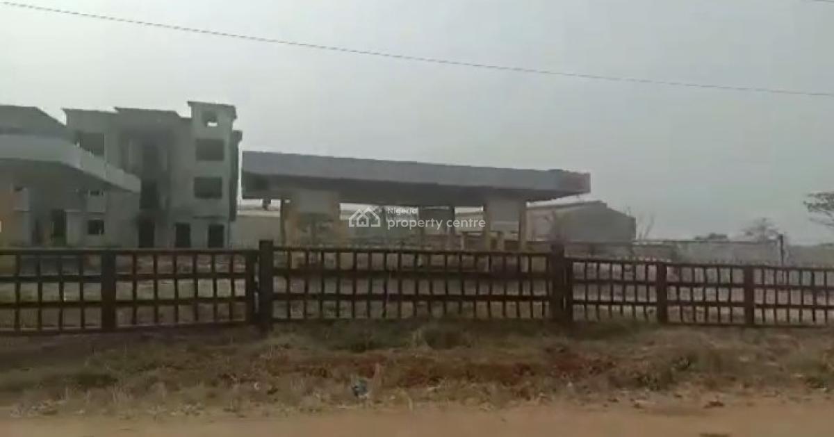 Filing Station on Two Acres of Land + Uncompleted Structure, Sotubo, Sagamu, Ogun, Commercial Property for Sale
